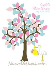 Baby shower prints