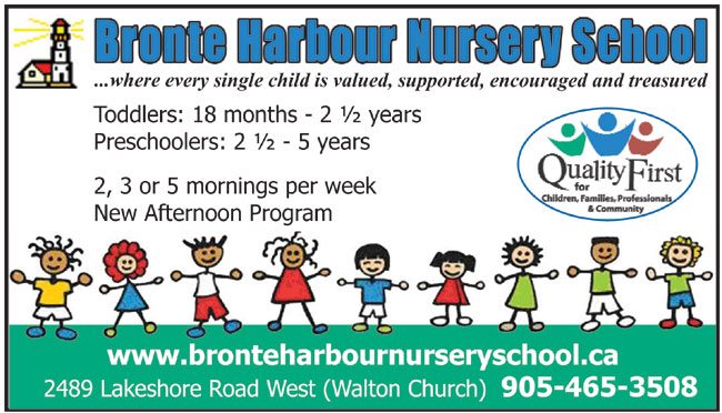 Bronte Harbour Nursery School Open House