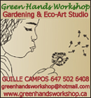 Green Hands Workshop in Oakville and Mississauga