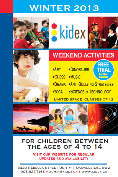 Kidex Academy offers toddler, preschool and kindergarten programs with core French in every classroom in Oakville.
