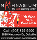 Expert Math Tutors in Oakville. We only tutor math and specialize in Grades 2-12. Using the time-tested, proprietary Mathnasium Method™, that complements and supports the regular academic studies of students.