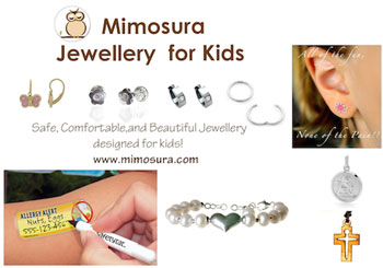 Mimosura Jewellery for Kids www.mimosura.com - 416 629-3901