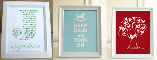 Personalized Art Decor Prints