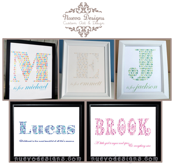 Personalized Children's Prints in Oakville