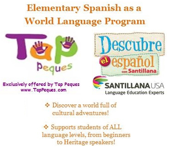 Tap Peques - Spanish classes in Oakville, Spanish books in Oakville.