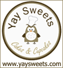 Yay Sweets - cakes and cupcakes in Oakville, Burlington areas.