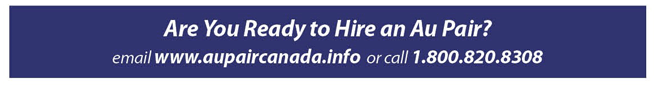 Are you ready to hire an Au Pair?